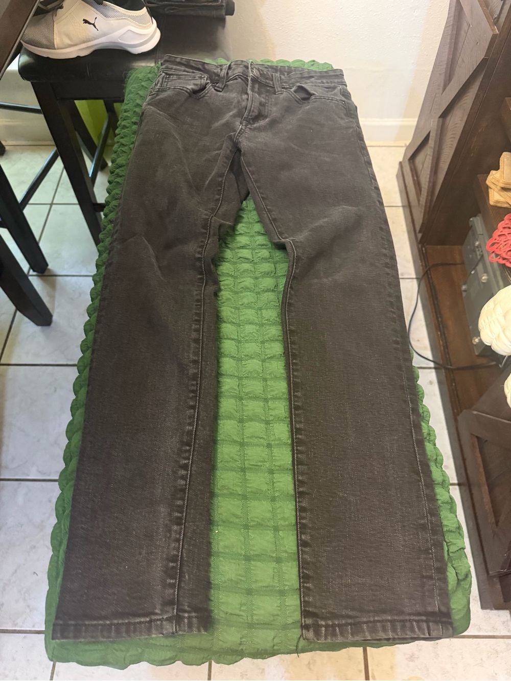 Aeropostale Men's Charcoal Straight Jeans